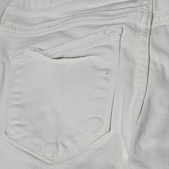 Old Navy Rockstar Mid Rise Jeans Womens Size 4 Skinny White Denim Pants - Picture 9 of 9